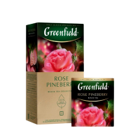 Greenfield Rose Pineberry սև թեյ ծրարիկով