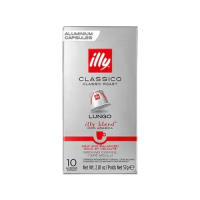 illy Classico Lungo պարկուճային սուրճ 10հատ