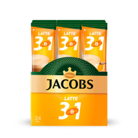 Растворимый Кофе Jacobs 3 в 1 Latte - Кофе Якобс Латте