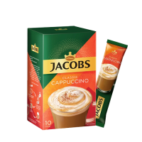 Jacobs Classic Cappuccino Լուծվող սուրճ 10հատ