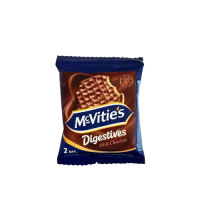McVities Digestives Milk Chocolate կաթնային շոկոլադով թխվածքաբլիթ 2 հատ