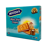 McVities Whole Grain Creams бисквит с молочным кремом 300г