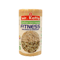 Mr. Katto Fitness վարսակով և հացահատիկներով հացիկներ 68գր