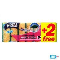 Novax dishwashing sponge 5+2