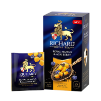 Richard Royal Mango & Acai Berry սև թեյ ծրարիկով

