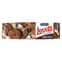 Roshen Lovita Dark Choco печенье 150г