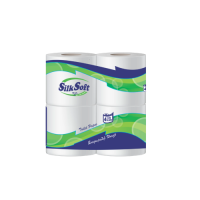 Silk Soft трехслойная туалетная бумага 4 шт