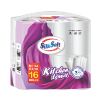 Silk Soft 3ply paper towel 16 pcs