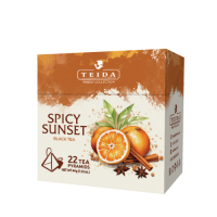 Teida Spicy Sunset черный чай в пакетиках 22 шт