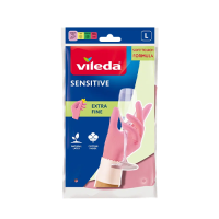 Vileda rubber gloves L