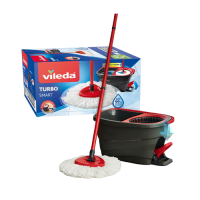 Vileda Turbo Smart Набор швабра и ведро с отжимом