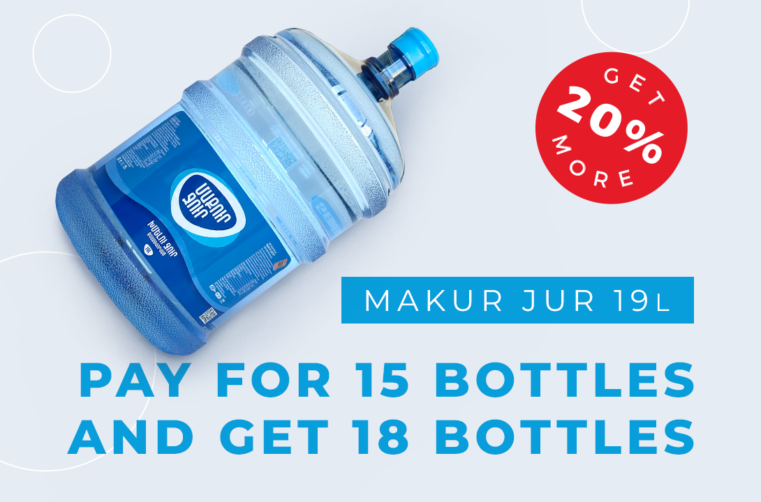 Get 20% discount for Makur Jur 19l