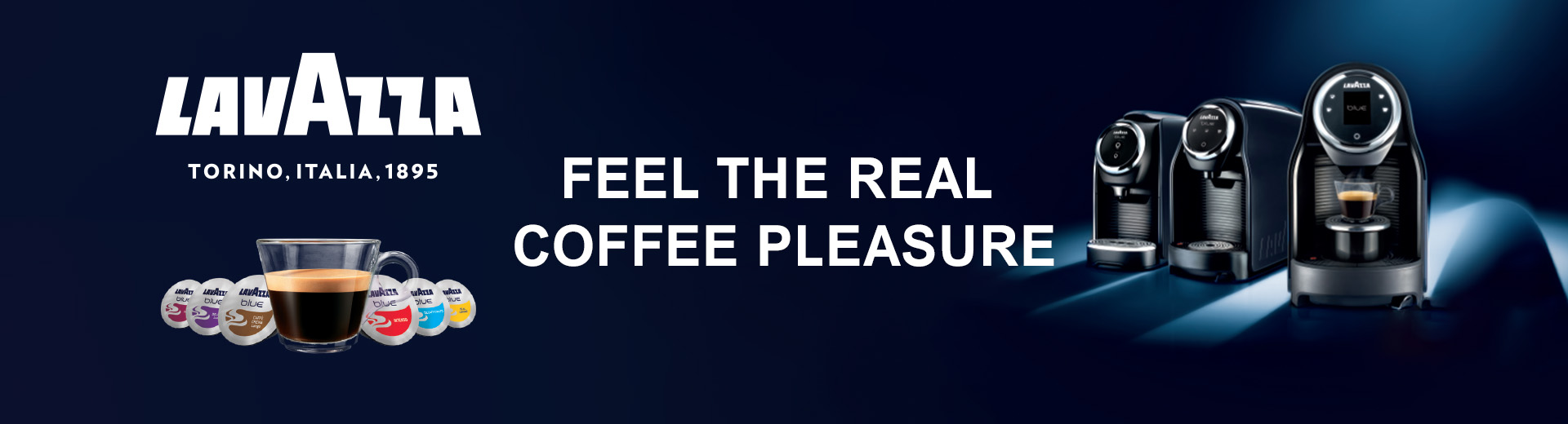 Lavazza, feel the real coffee pleasure
